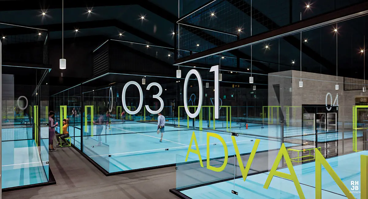Advantage Padel Kingsley padel courts