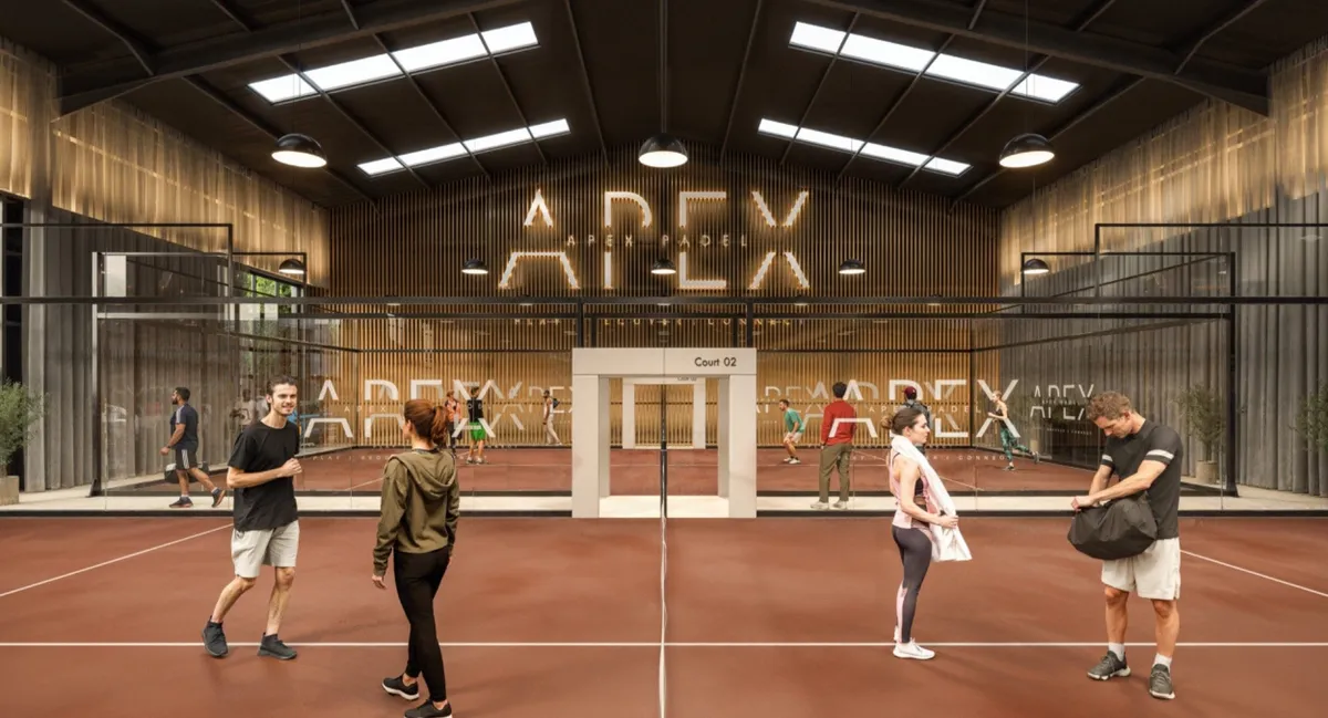 Apex Padel & Wellness Club padel courts
