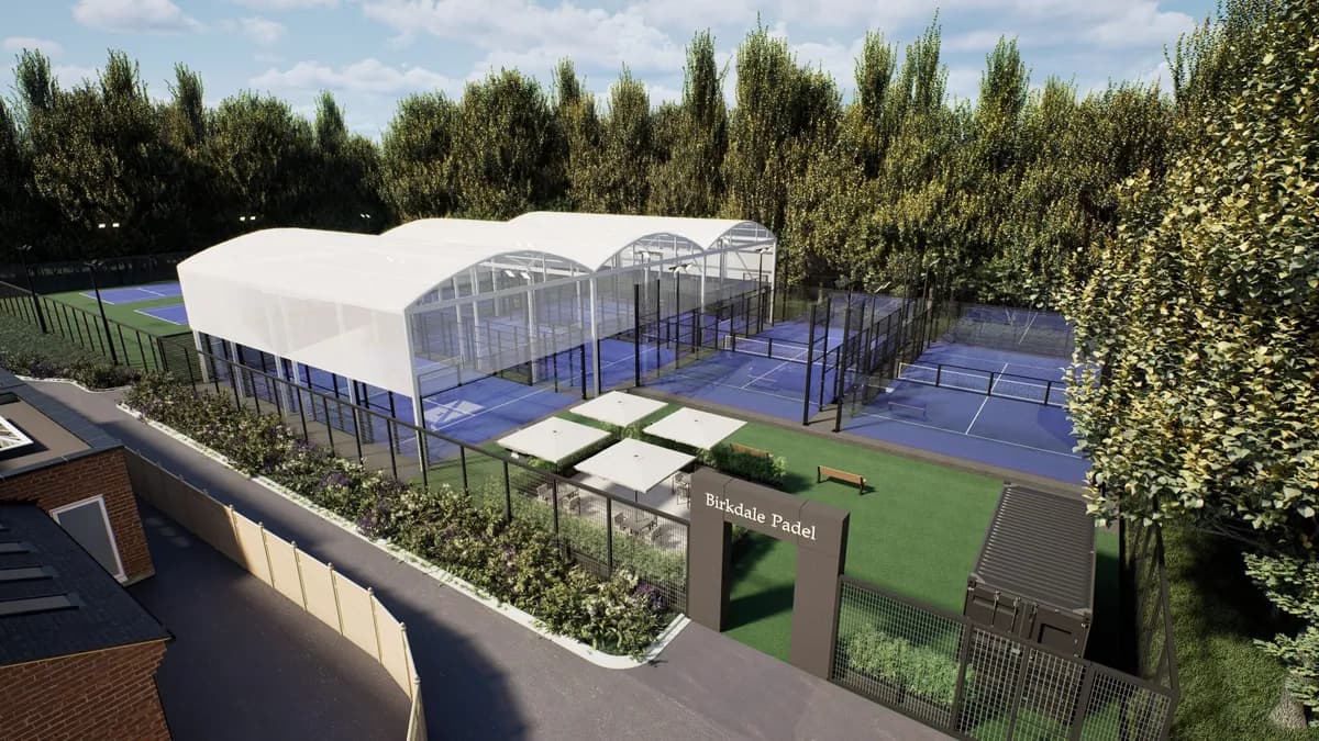 Birkdale Padel Club padel courts