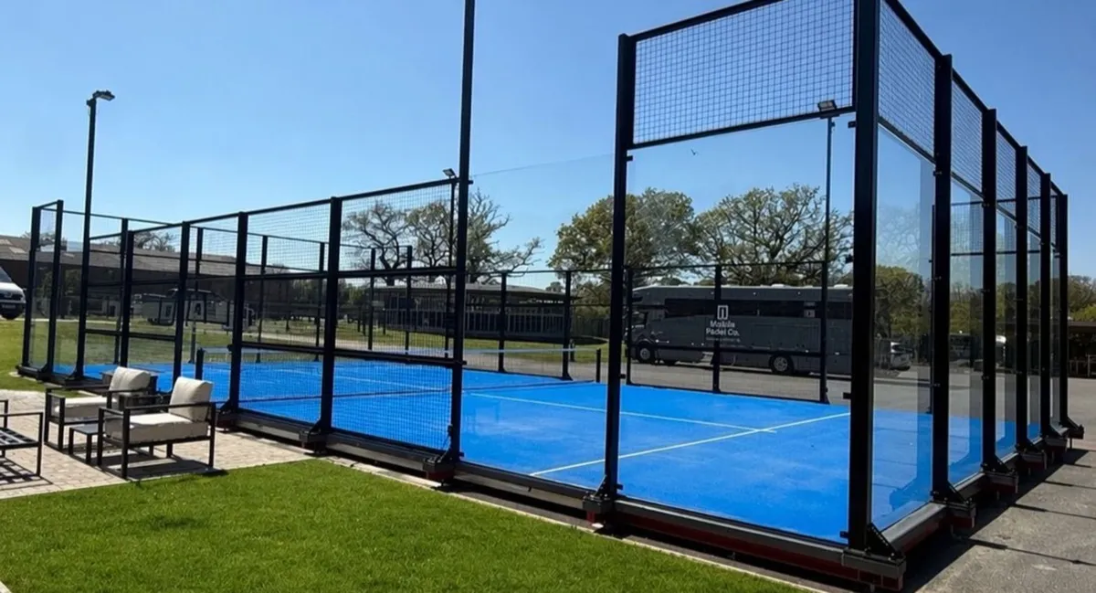 Hascombe Farm padel courts