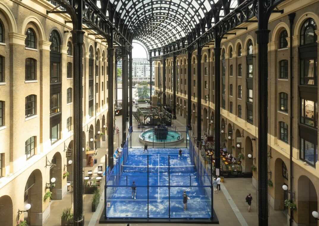London Sports Festival - Hay's Galleria padel courts
