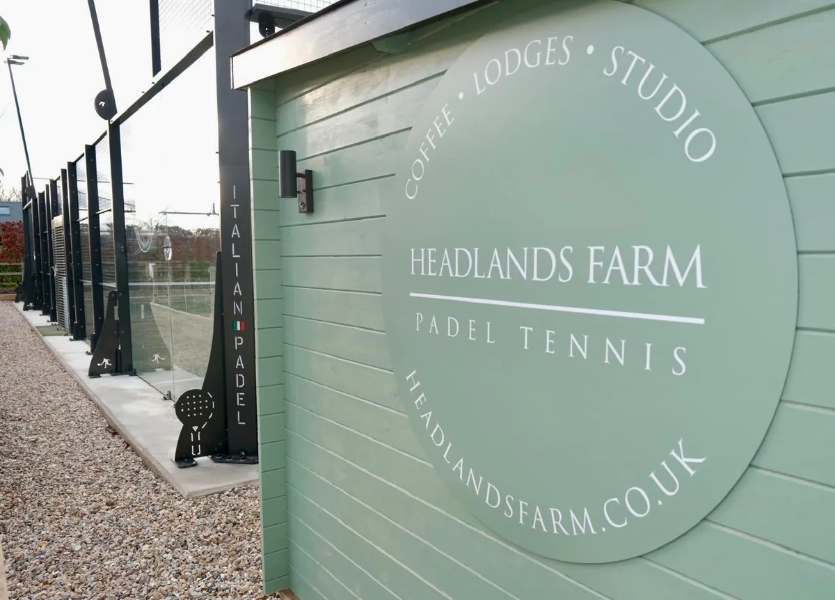 Headlands Farm Padel Club padel courts