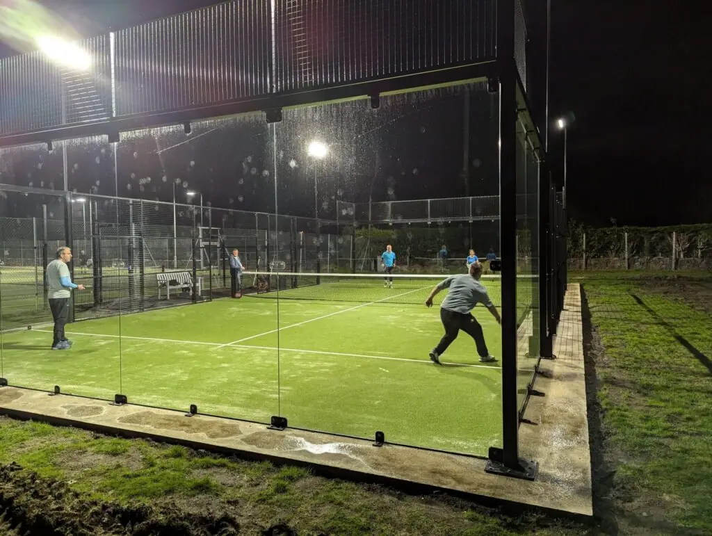 Hexham Tennis Club padel courts