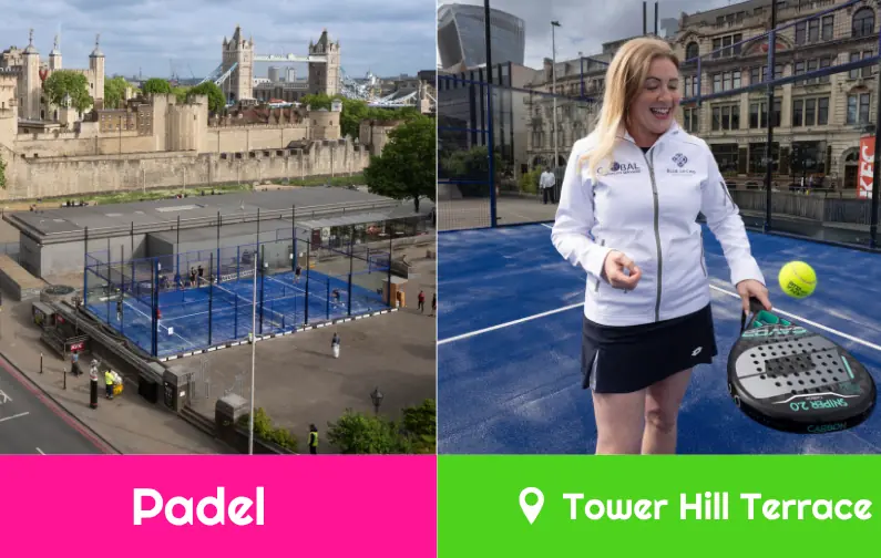 London Sports Festival - Tower Hill Terrace padel courts