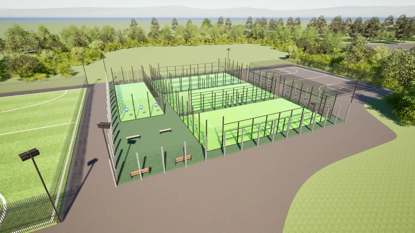 PDL Padel United Cambridge padel courts
