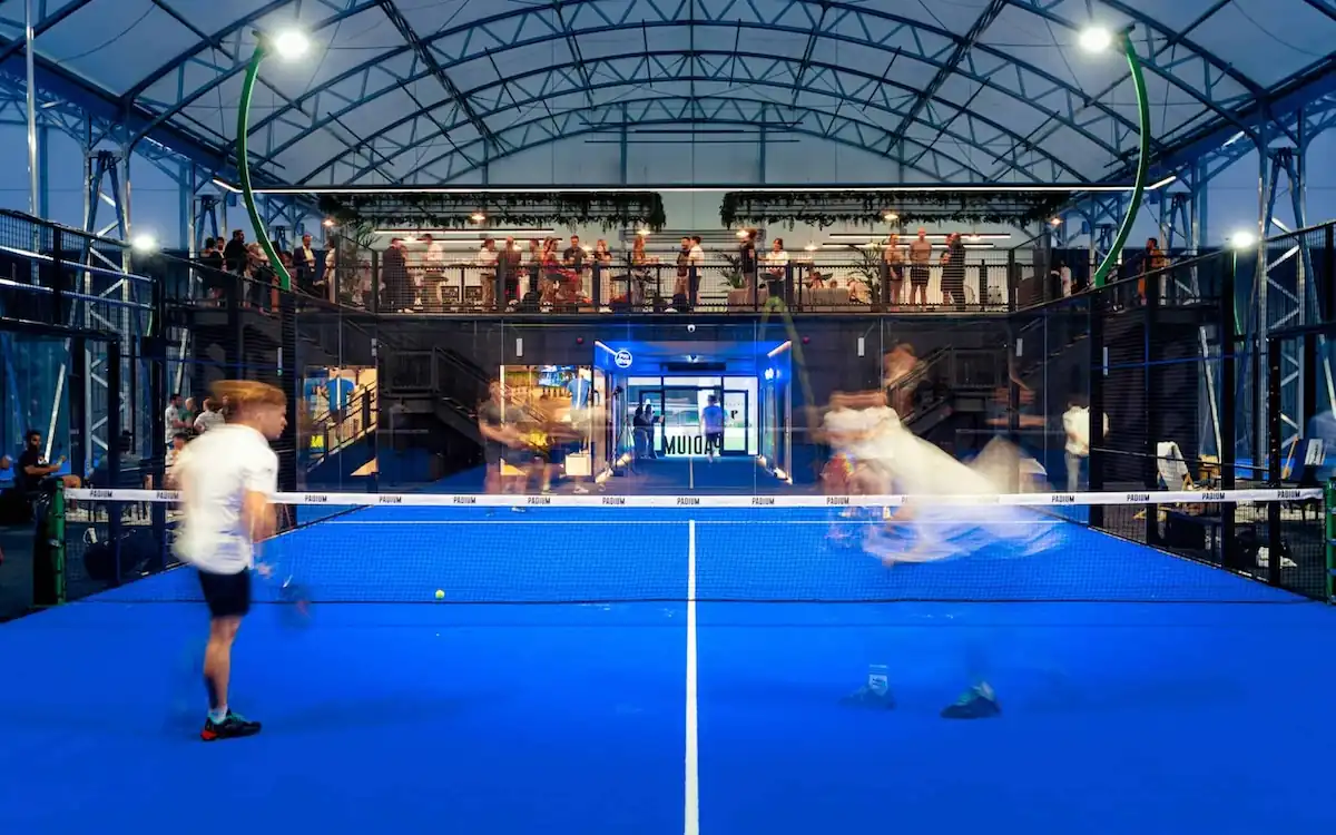 Padium Canary Wharf padel courts