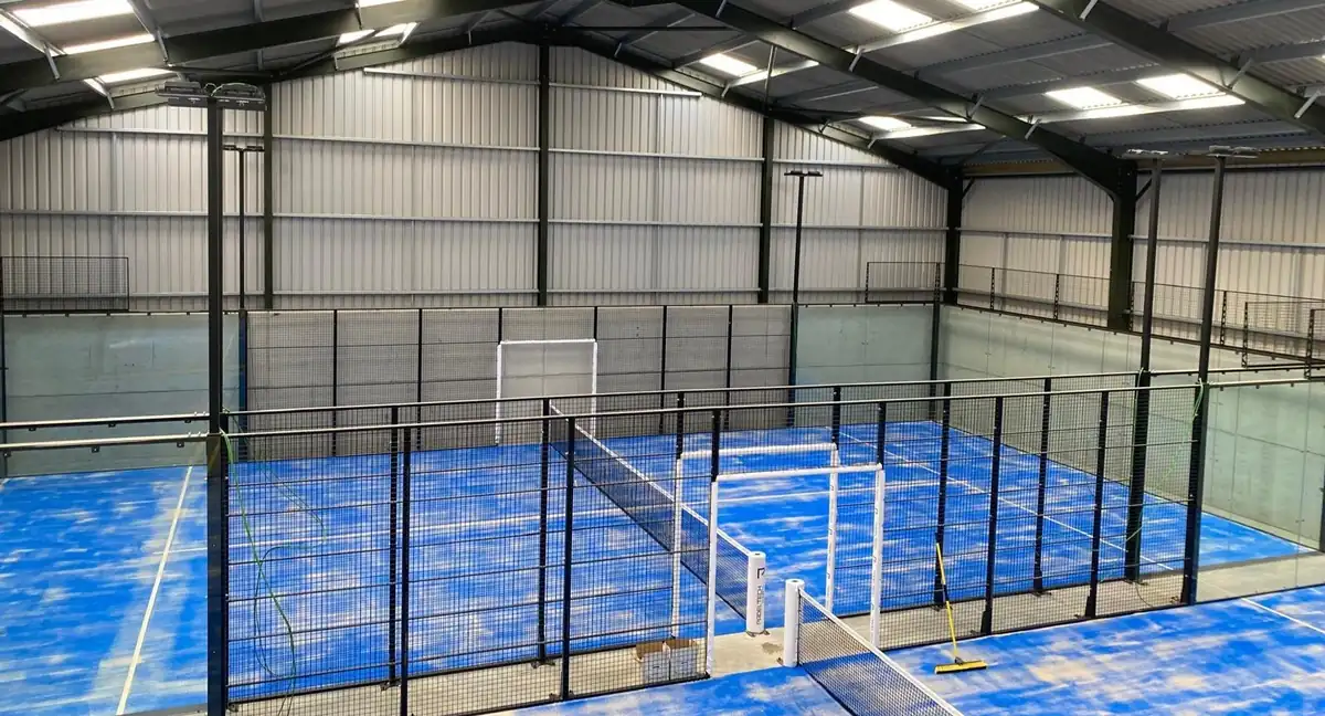 The Padel Barn Leeming Bar padel courts