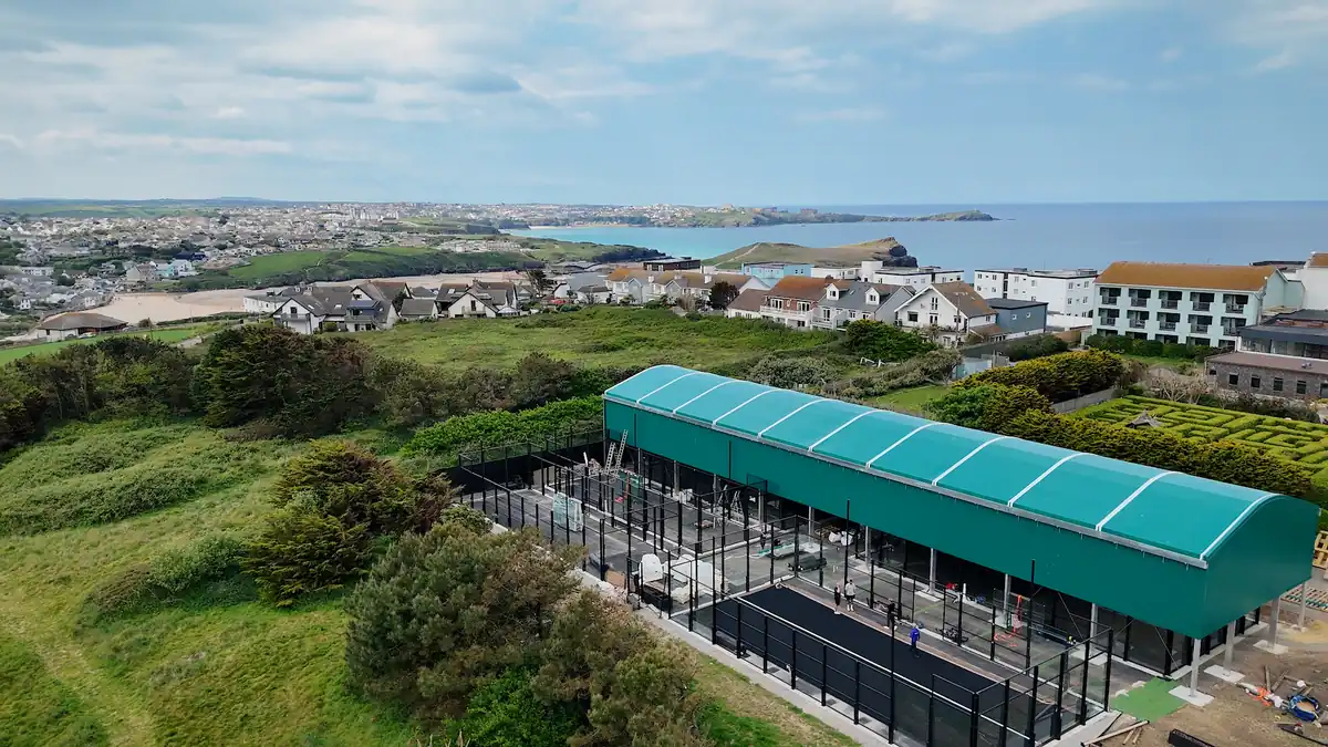 UK Padel SeaSpace Newquay padel courts
