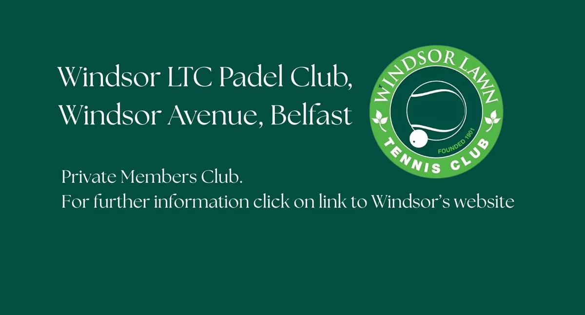 Windsor Lawn Tennis Club Belfast padel courts